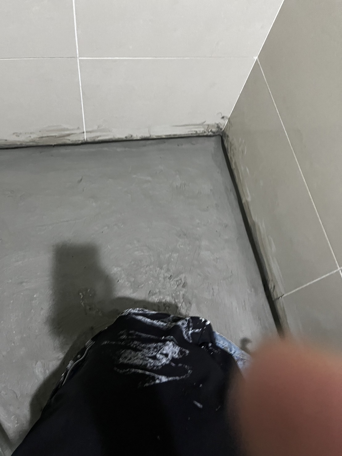 三重捷運菜寮站住戶端浴室地坪抓漏防水工程